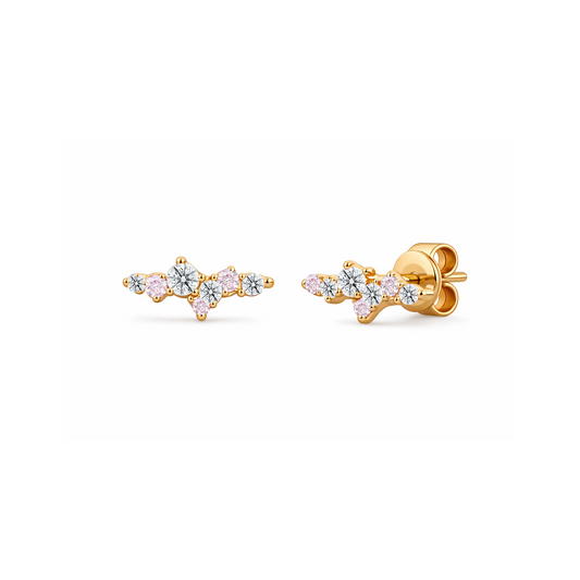 Blush Constellation Earrings