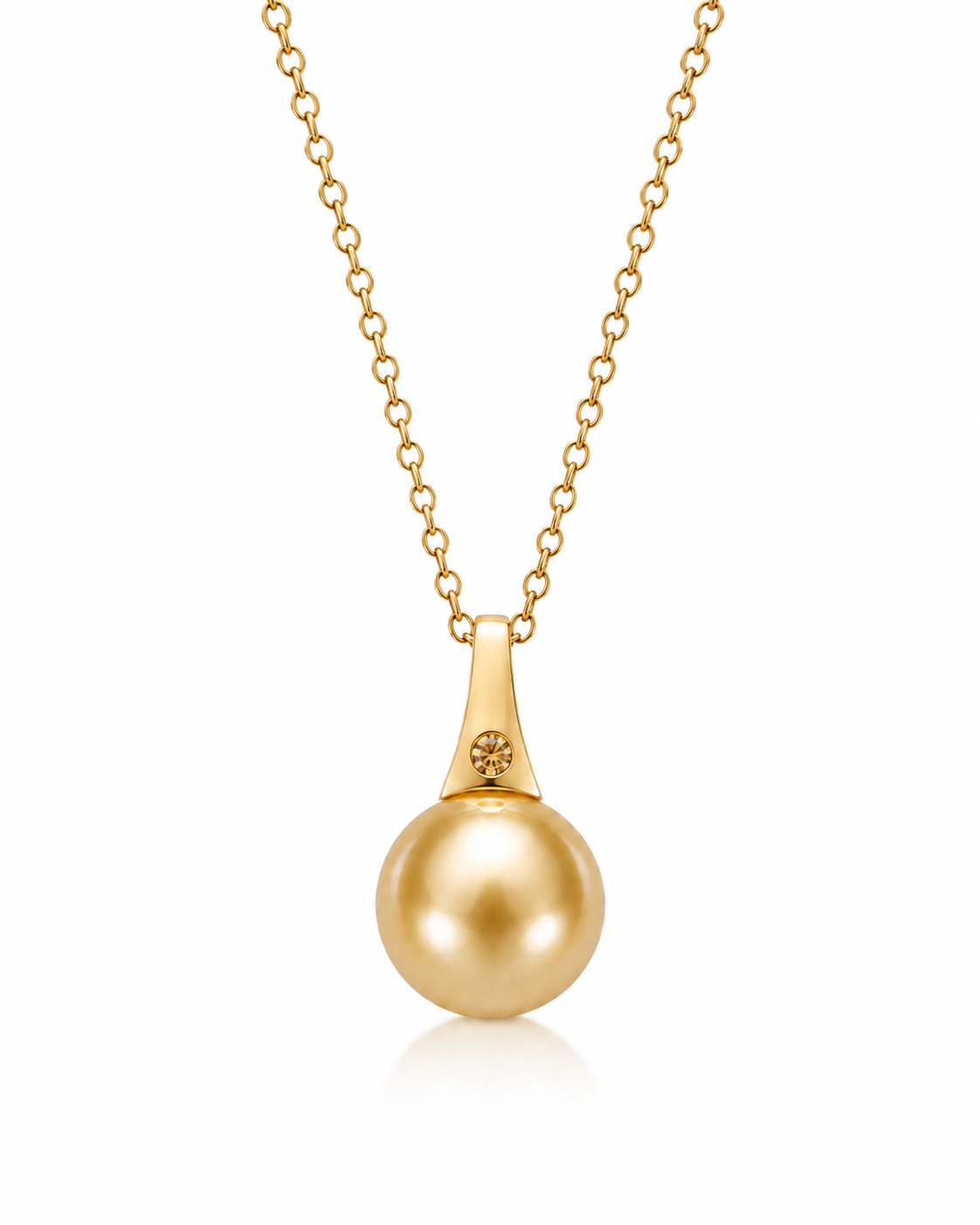 Golden Lustre Pendant