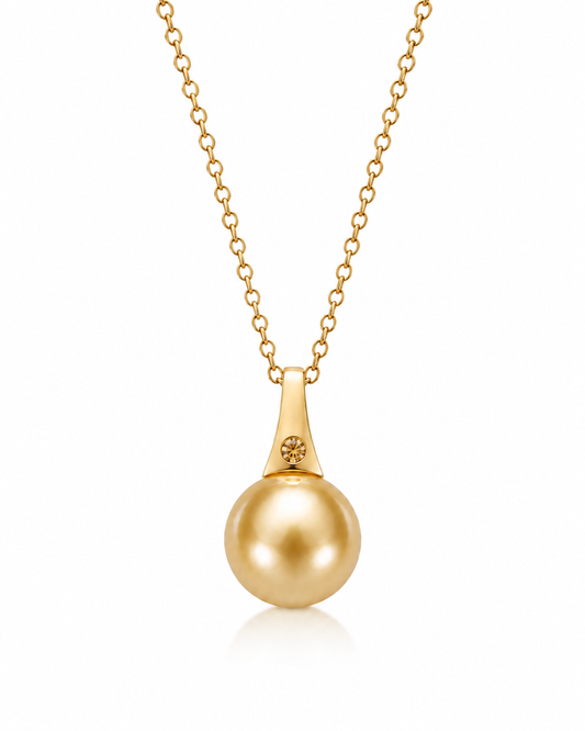 Golden Lustre Pendant