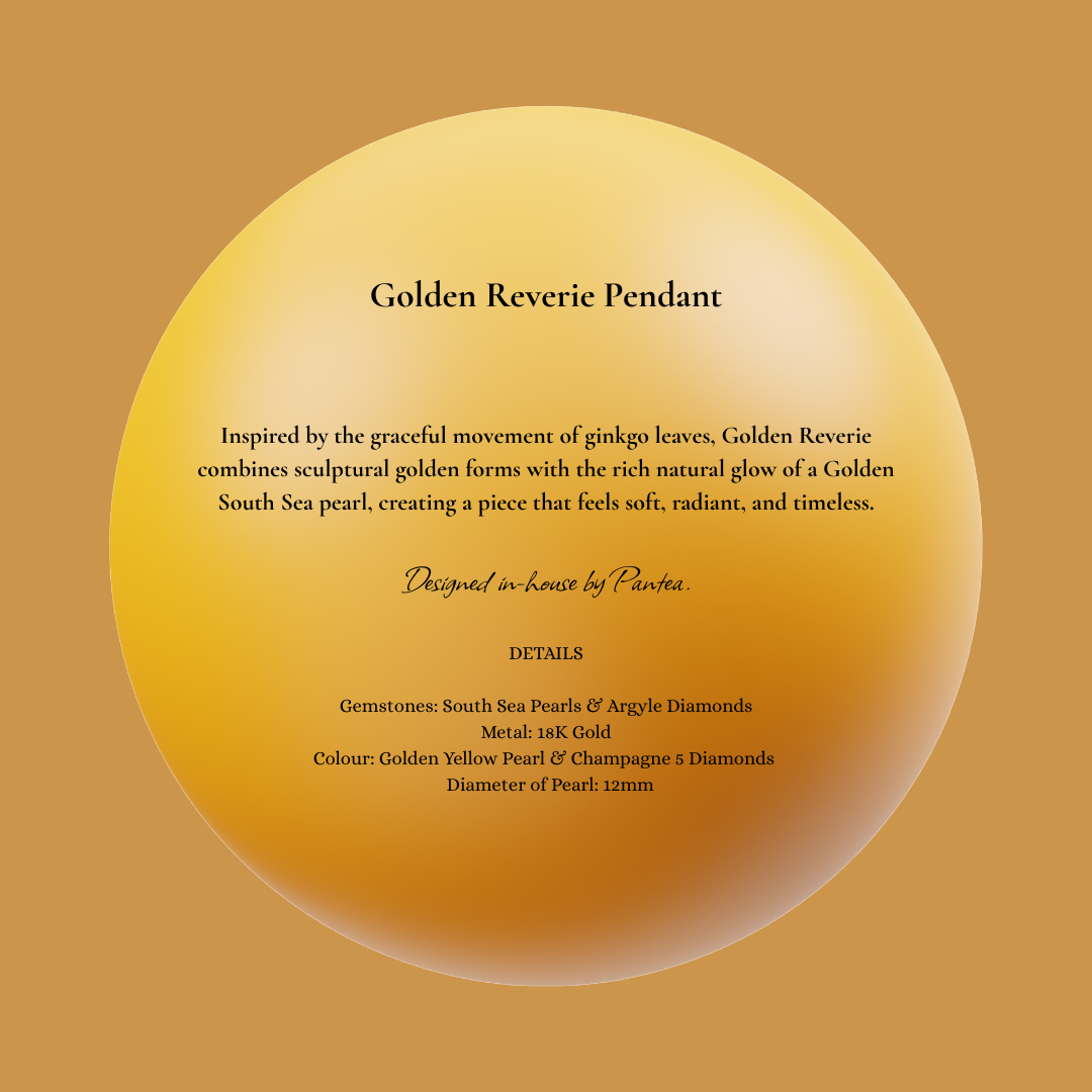 Golden Reverie Pendant