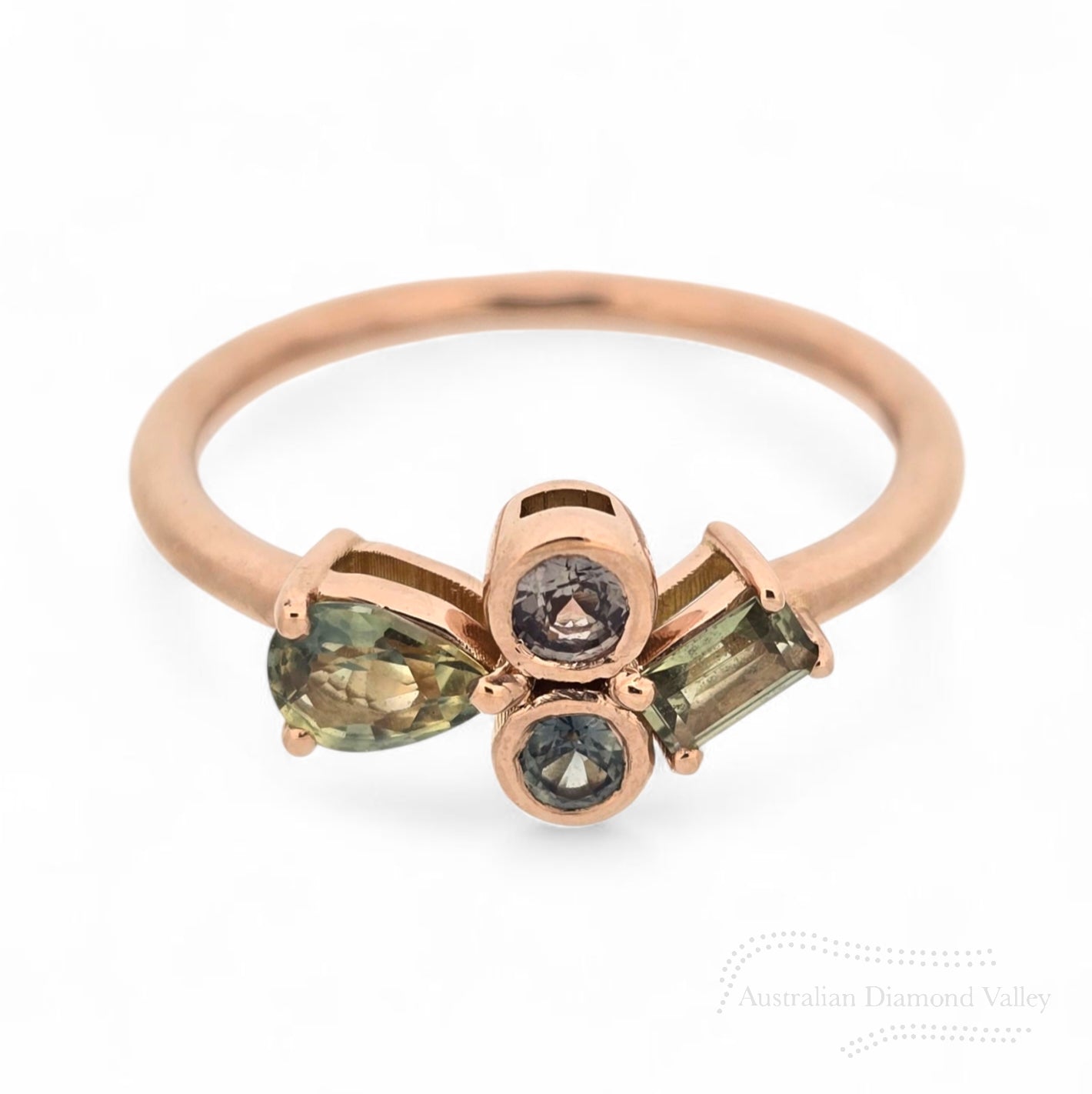 Celestial four Australian Sapphire Ring