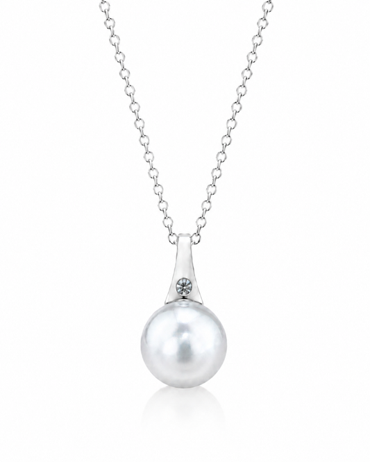 Siren Blue Pearl Pendant