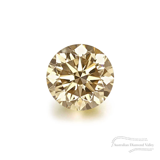 0.10ct Authentic Australian Champagne Diamond of Argyle Origin - C3