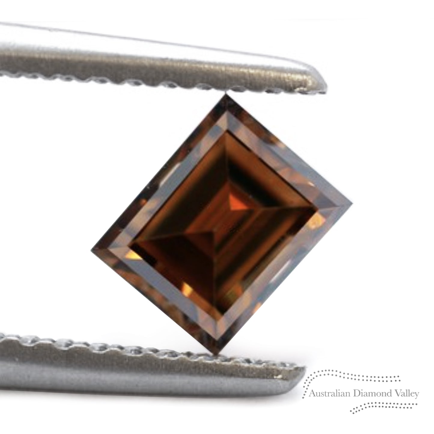 1.62ct Authentic Australian Cognac Diamond of Argyle Origin - C7