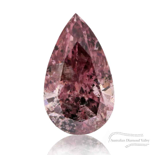 0.91ct Authentic Australian Pink Pear Cut Diamond - 4PP "The Olsen #1"