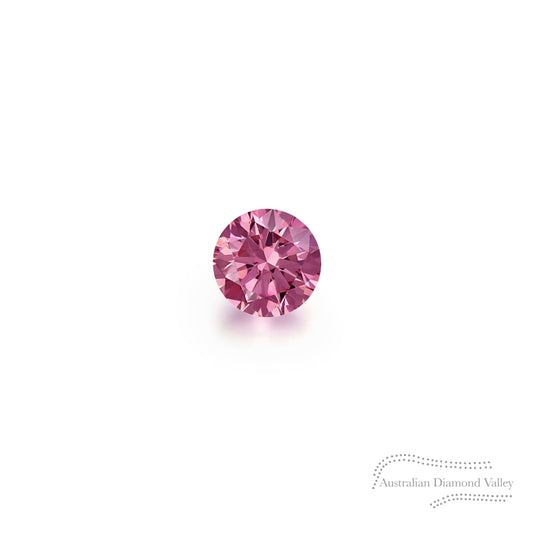 0.01ct Authentic Australian Pink Argyle Origin Diamond - 2PP