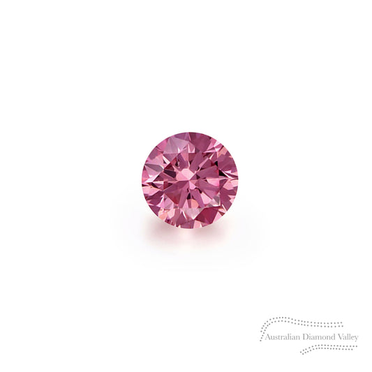 0.02ct Authentic Australian Pink Argyle Origin Diamond - 2PP