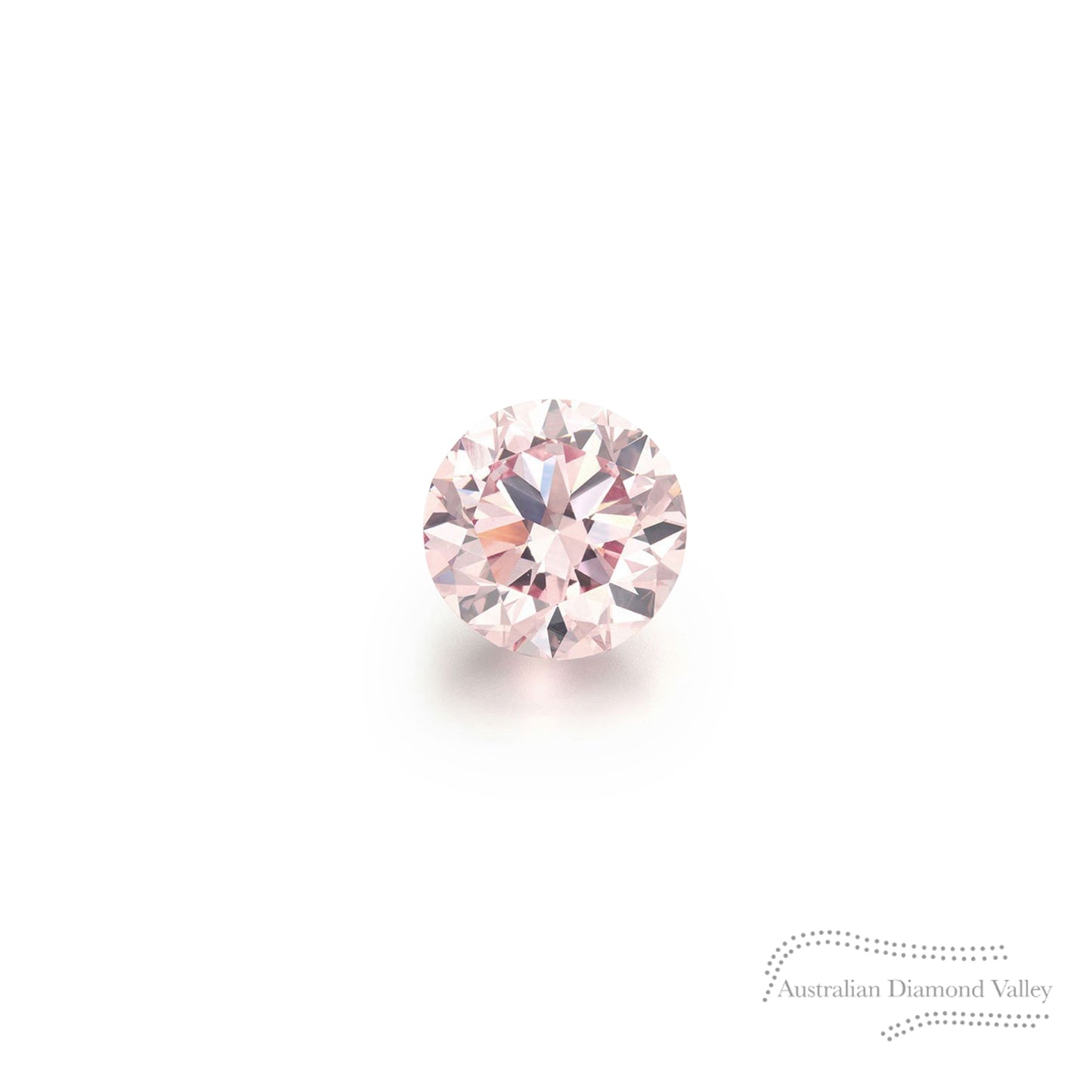 0.02ct Authentic Australian Pink Argyle Origin Diamond - 8P