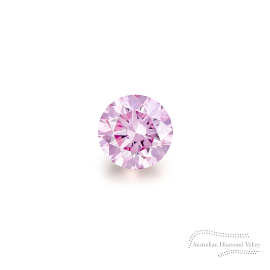 0.03ct Authentic Australian Pink Argyle Origin Diamond - 6P