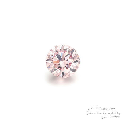 0.03ct Authentic Australian Pink Argyle Origin Diamond - 8P