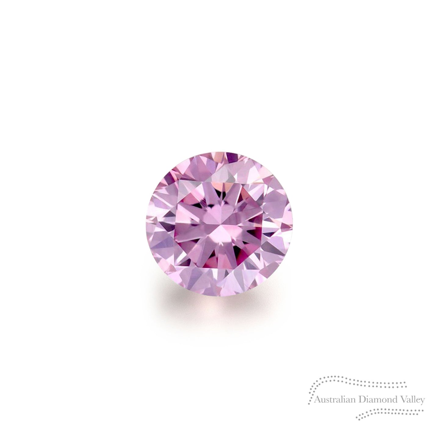 Regency Pink Argyle Diamond Stud Earrings