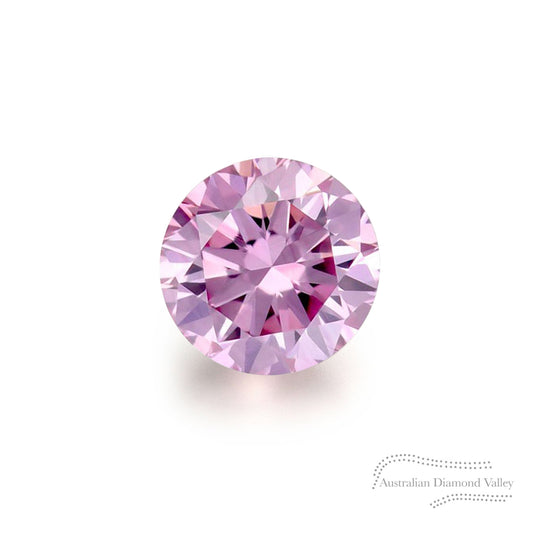 0.08ct Authentic Australian Pink Diamond of Argyle Origin - 5P
