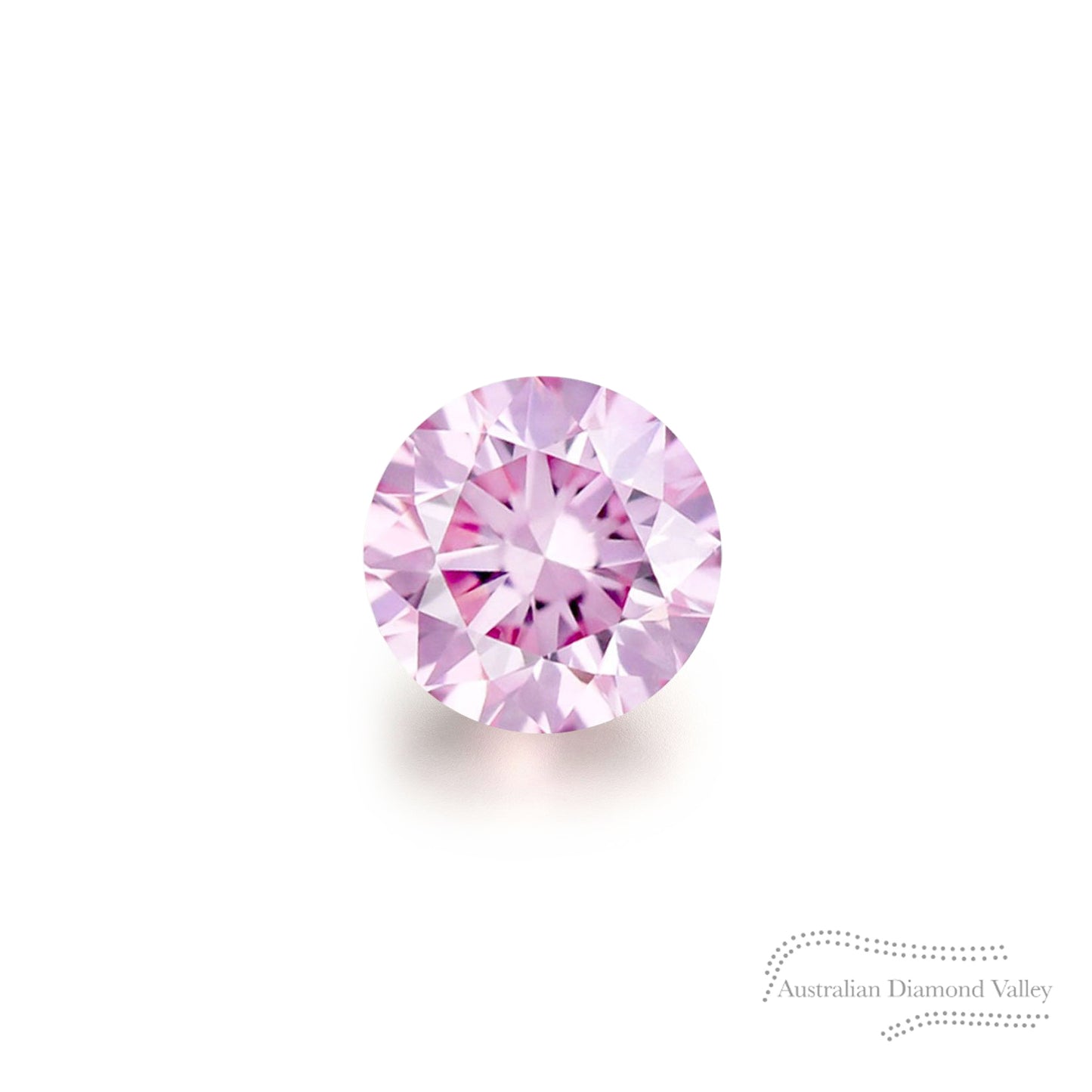 Regency Pink Argyle Diamond Stud Earrings