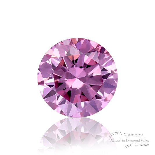 0.13ct Authentic Australian Pink Diamond of Argyle Origin - 3P