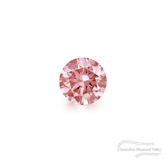 0.02ct Authentic Australian Pink Argyle Origin Diamond - 5PR
