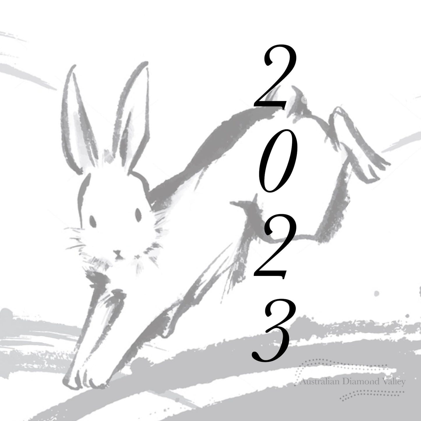 LNY 2023 Year of the Rabbit Ears .08ct Authentic Australian Champagne Argyle Origin Diamond - C5