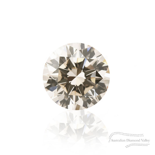 0.23ct Authentic Australian Light Champagne Diamond of Argyle Origin - C1/SI2