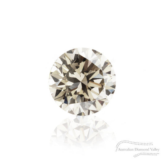 0.33ct Authentic Australian Light Champagne Diamond of Argyle Origin - C1/SI2