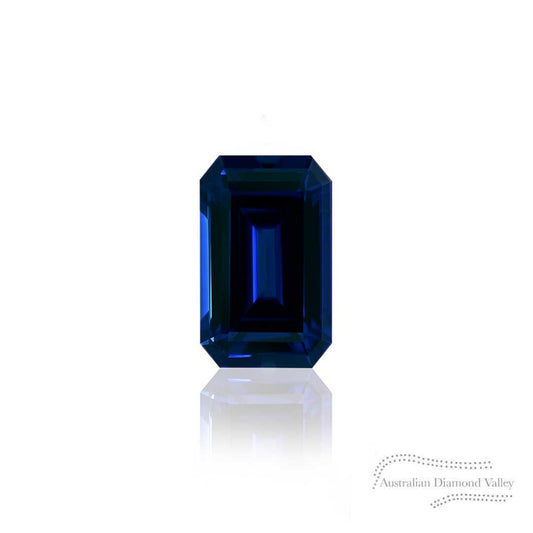 0.56ct Australian Blue Sapphire Emerald Cut