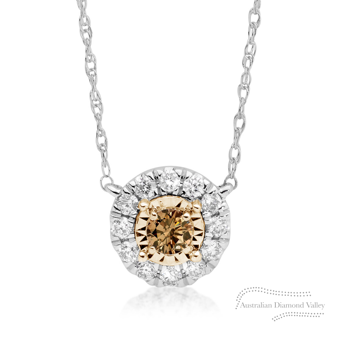 Cognac Cloud Necklace