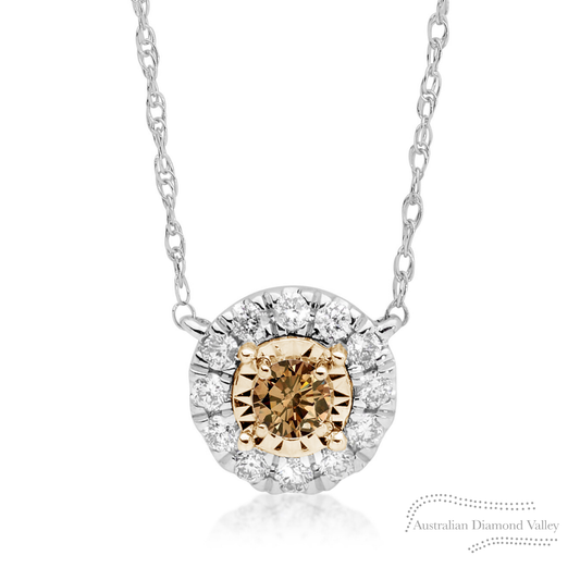 Cognac Cloud Necklace