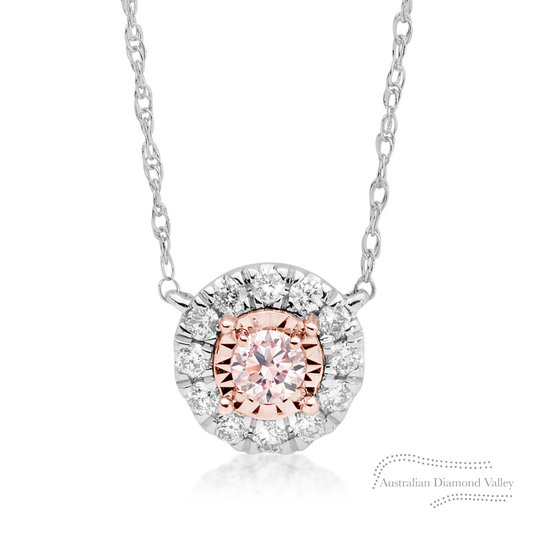 Pink Cloud Necklace