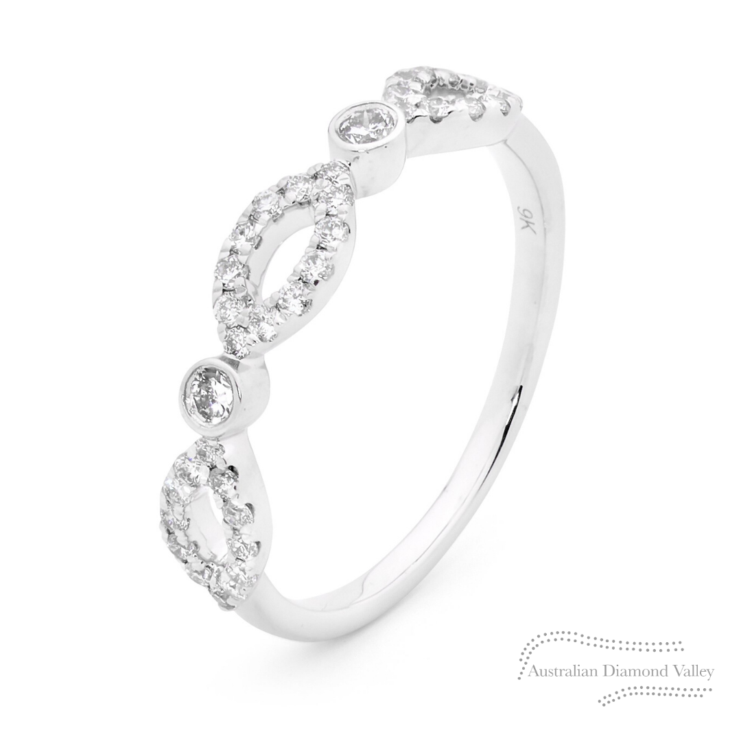 Reef Argyle Australian Diamond Stacker Ring