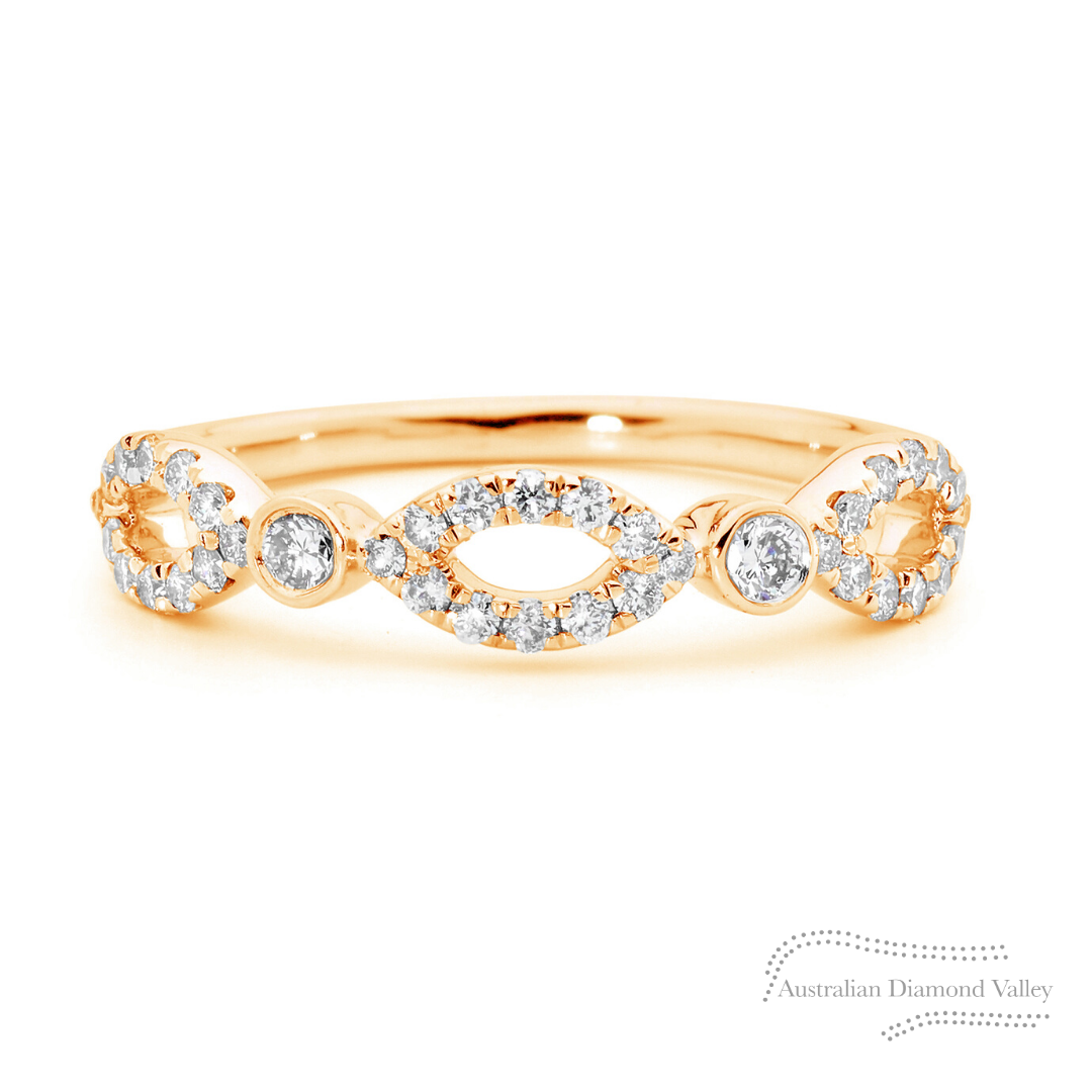 Reef Argyle Australian Diamond Stacker Ring