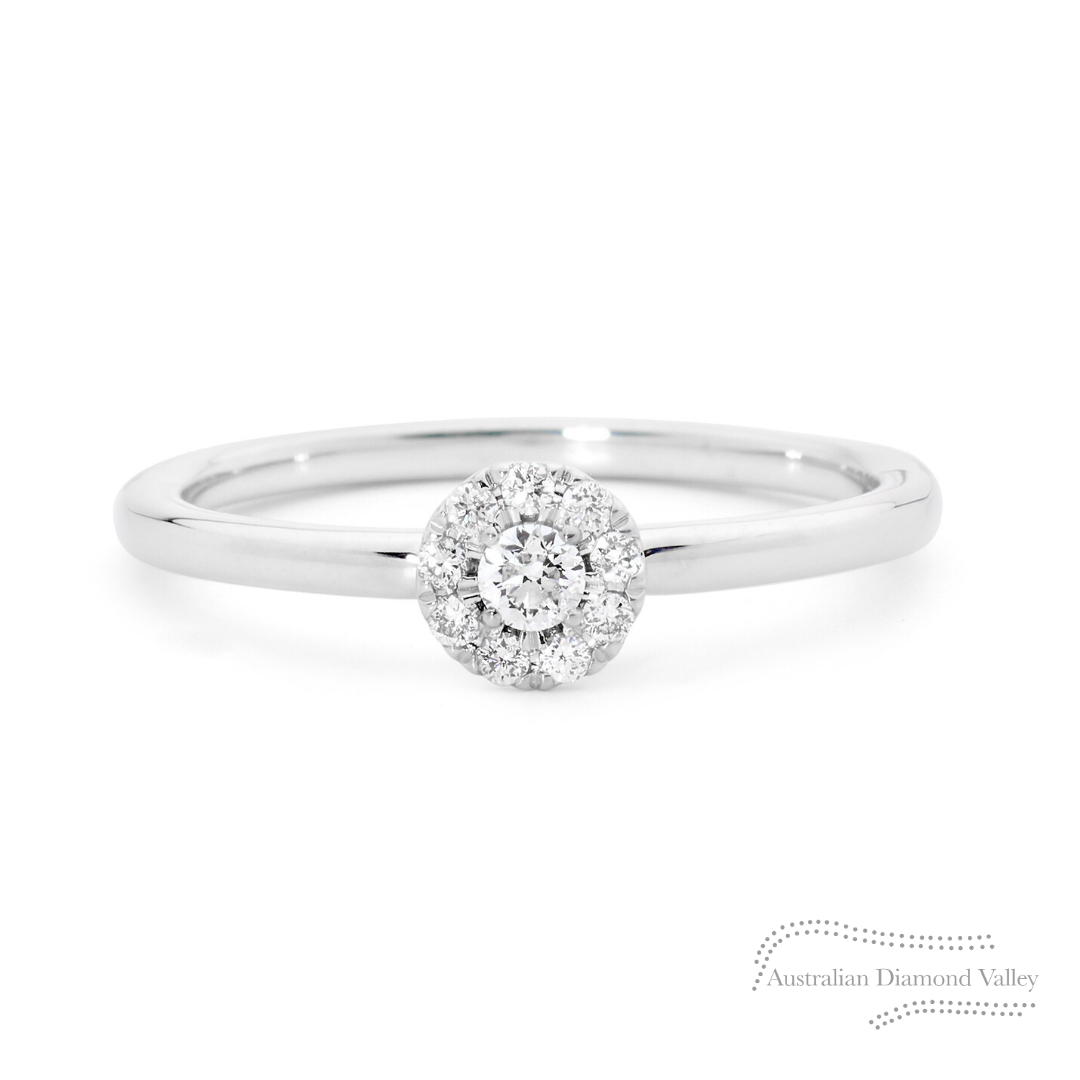 Sunshine Argyle Australian Diamond Ring