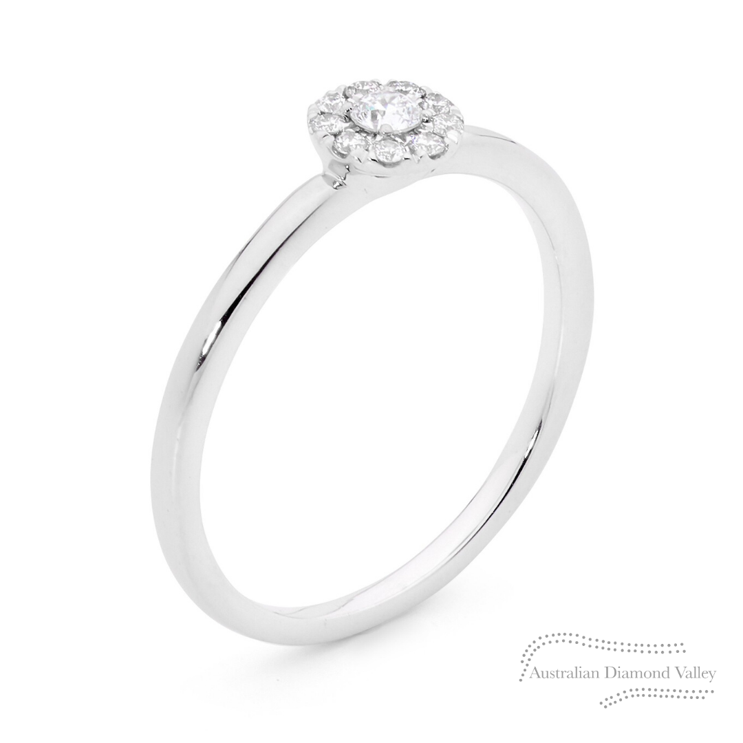 Sunshine Argyle Australian Diamond Ring