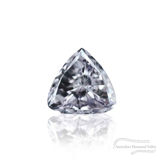 0.06ct Authentic Australian Blue Trilliant Cut Diamond of Argyle Origin - BL2 (22/27)