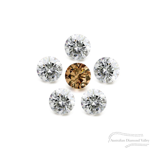 Diamond Valley Daisy .12ct Authentic Australian Argyle Diamonds - C7 & White