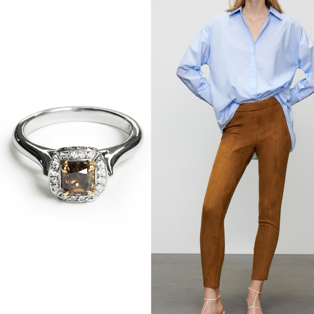 Chifley Argyle Australian Diamond Ring
