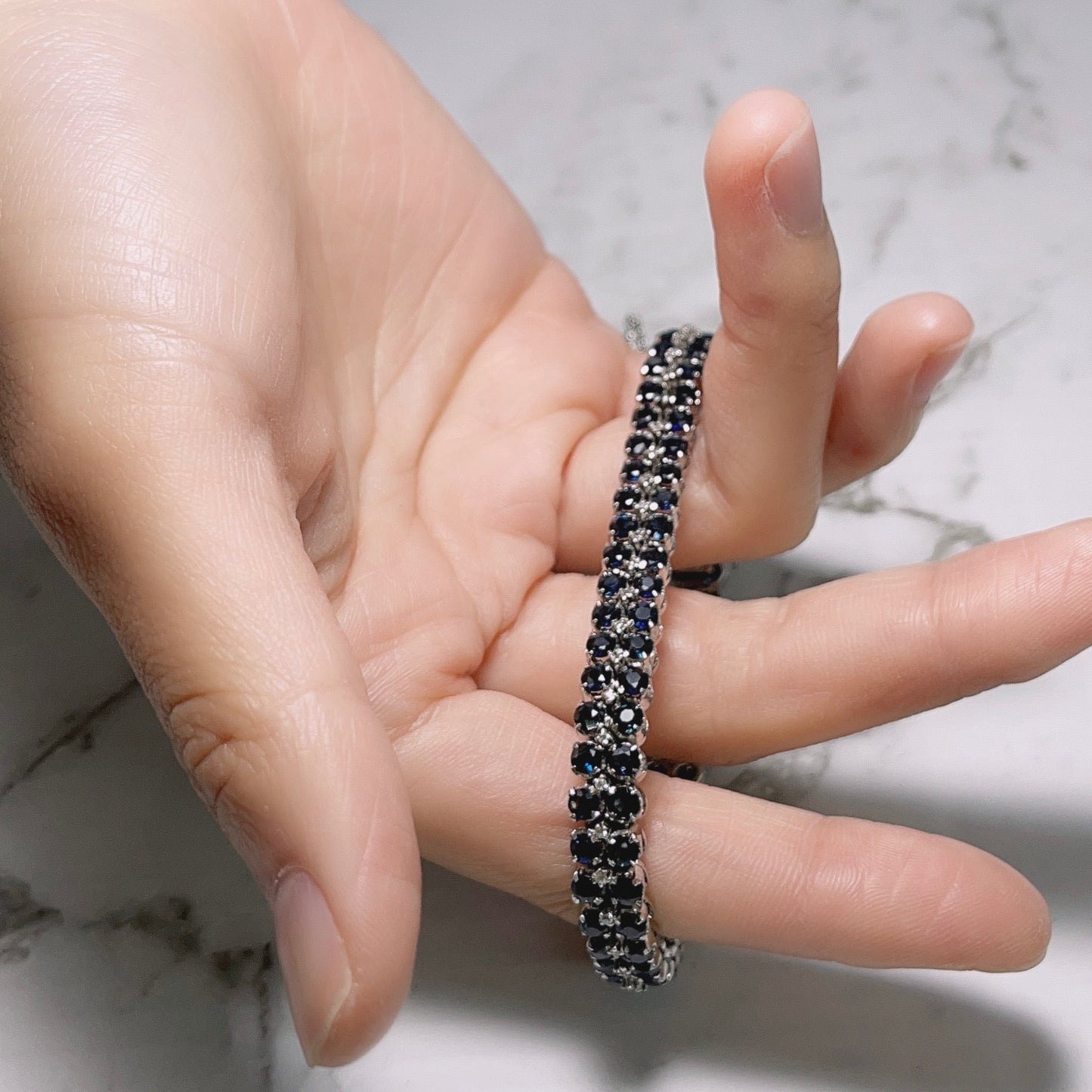 Oceania Sister Australian Blue Sapphire Bracelet