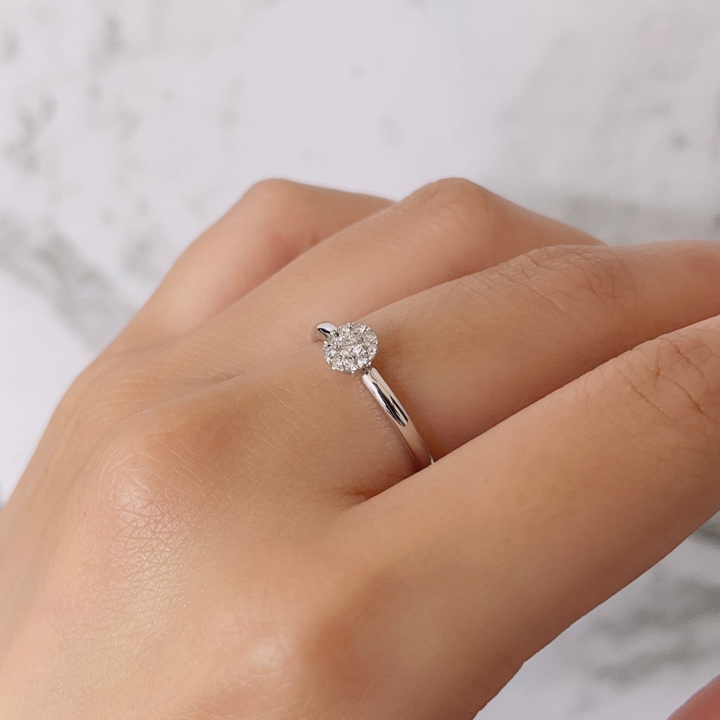 Sunshine Argyle Australian Diamond Ring