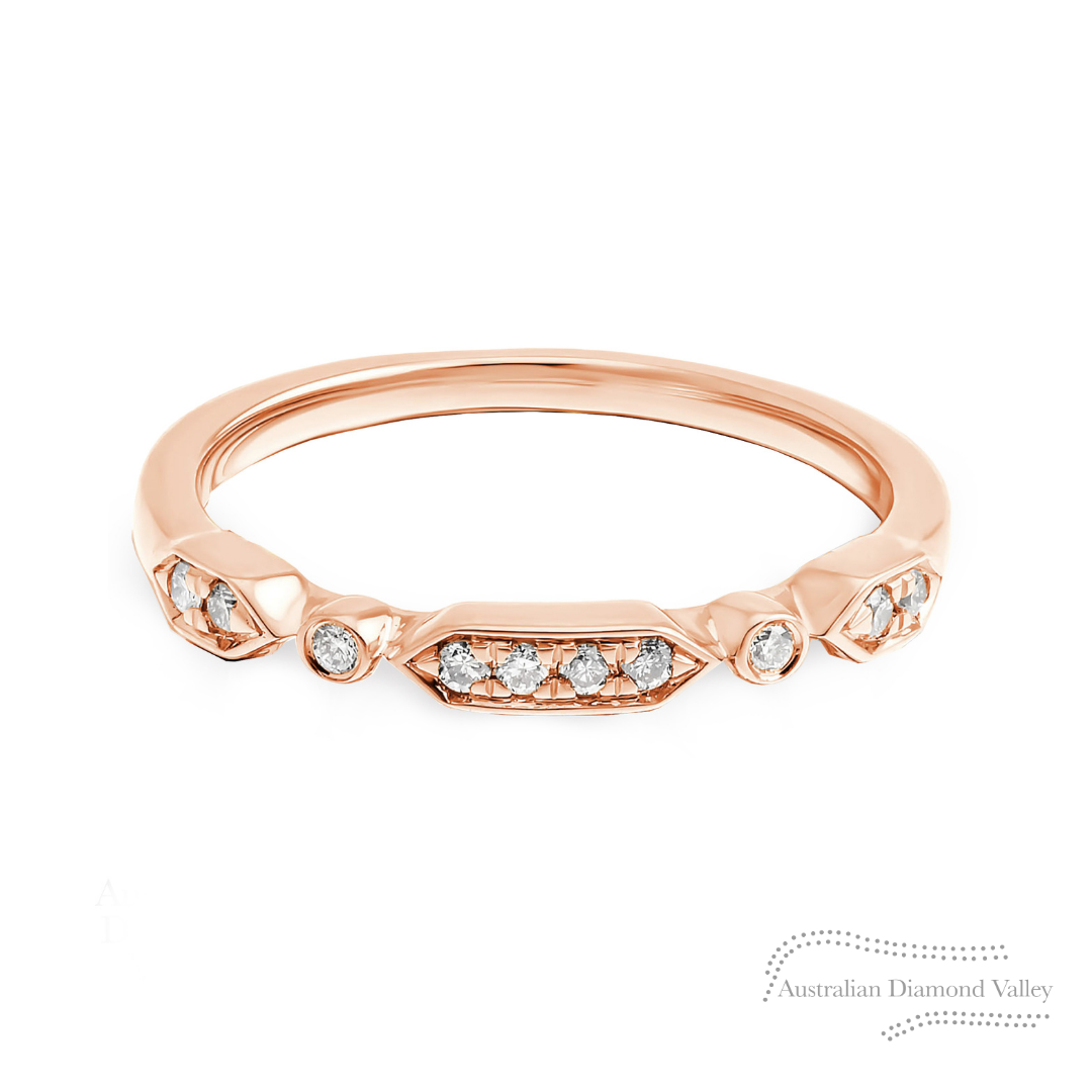 Lucinda Argyle Australian Diamond Stacker Ring