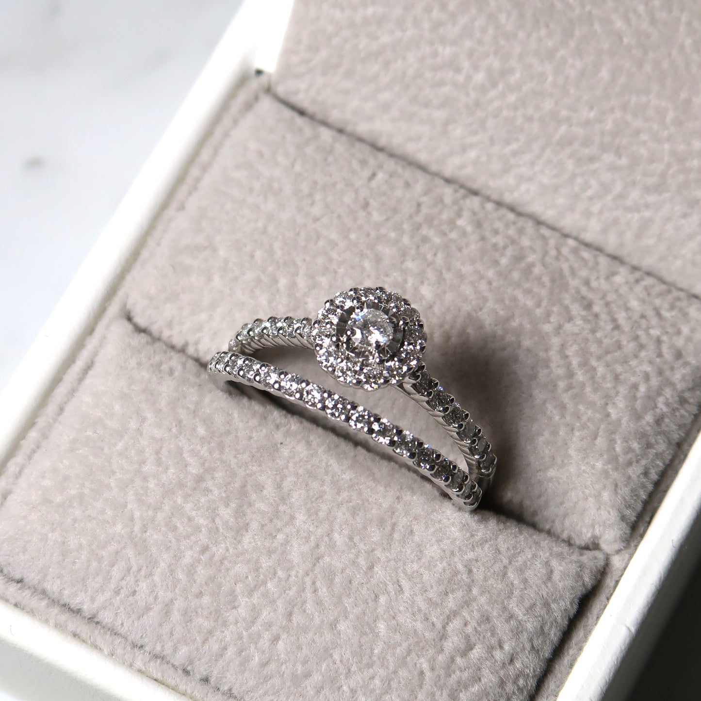 Moon Argyle Australian Diamond Ring Band