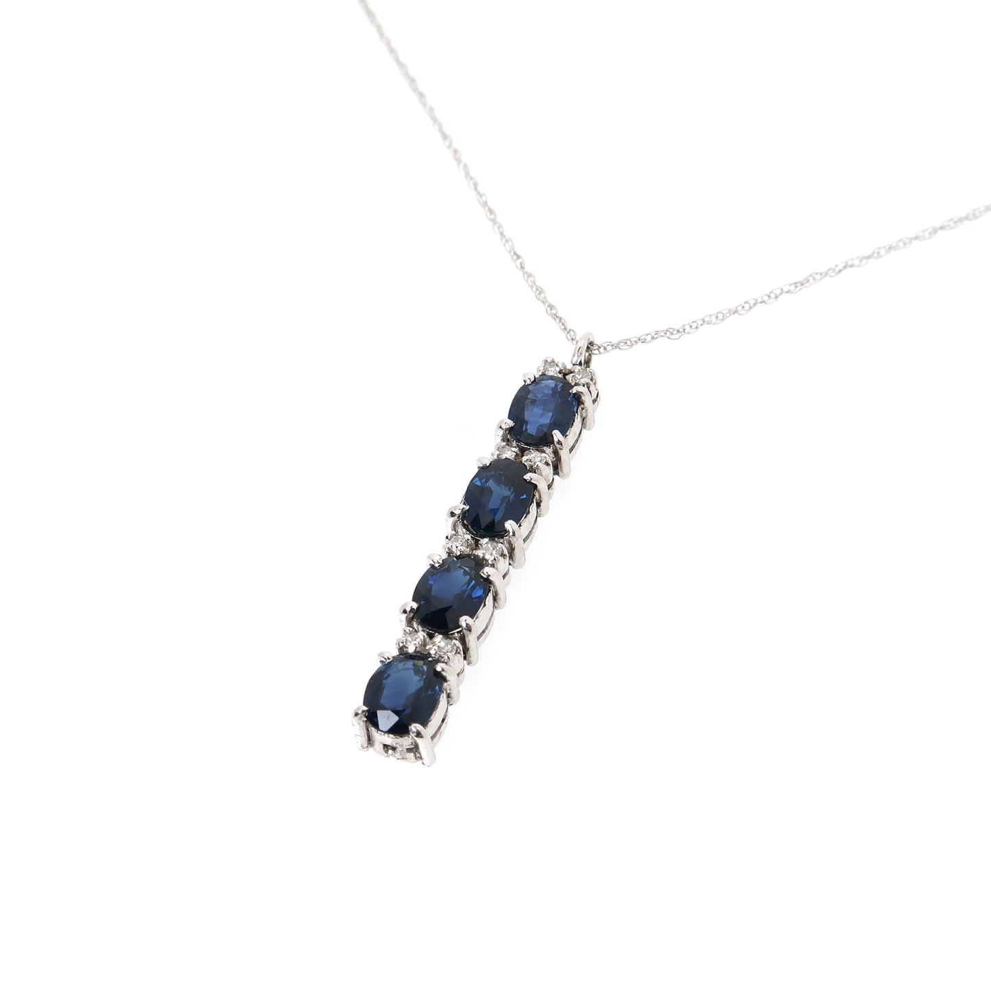 Oceania Australian Blue Sapphire Pendant