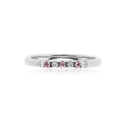 Starry Night Argyle Australian Diamond Stacker Ring - 5PR