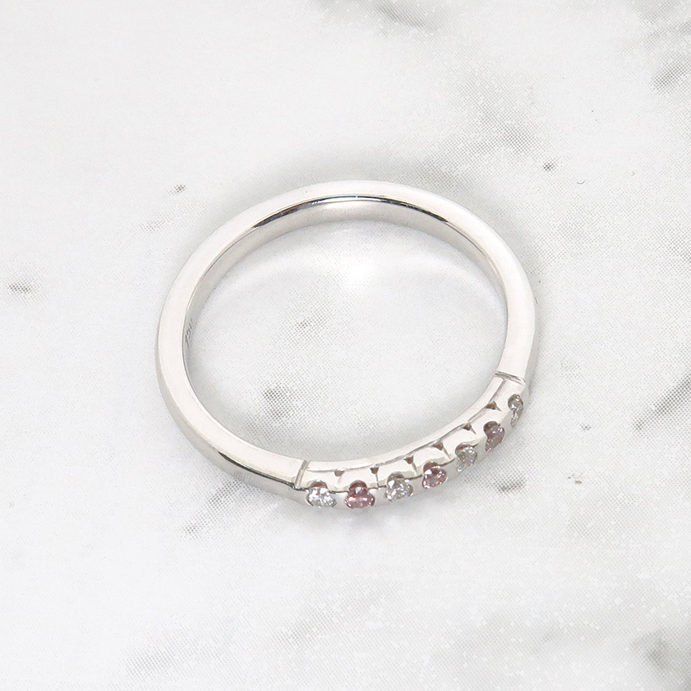 Starry Night Argyle Australian Diamond Stacker Ring - 5PR