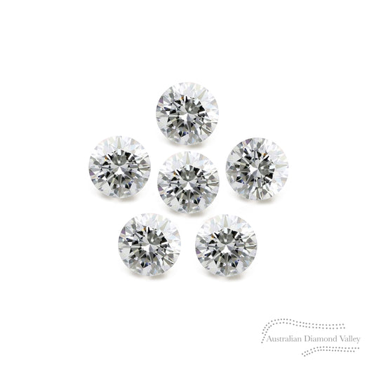 Diamond Valley Daisy 0.12ct Authentic Australian Argyle Origin Diamonds - White