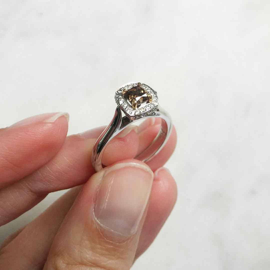 Chifley Argyle Australian Diamond Ring