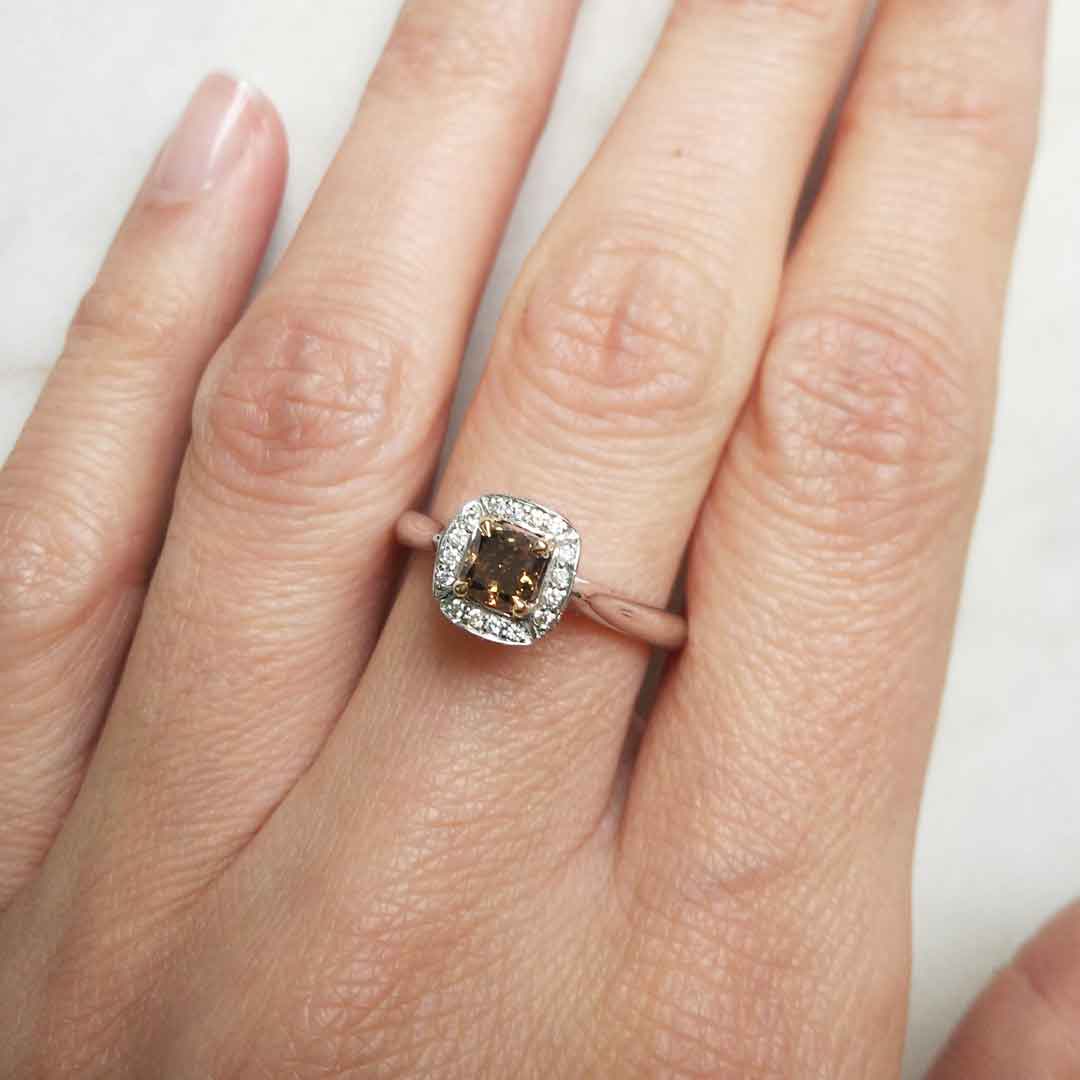 Chifley Argyle Australian Diamond Ring