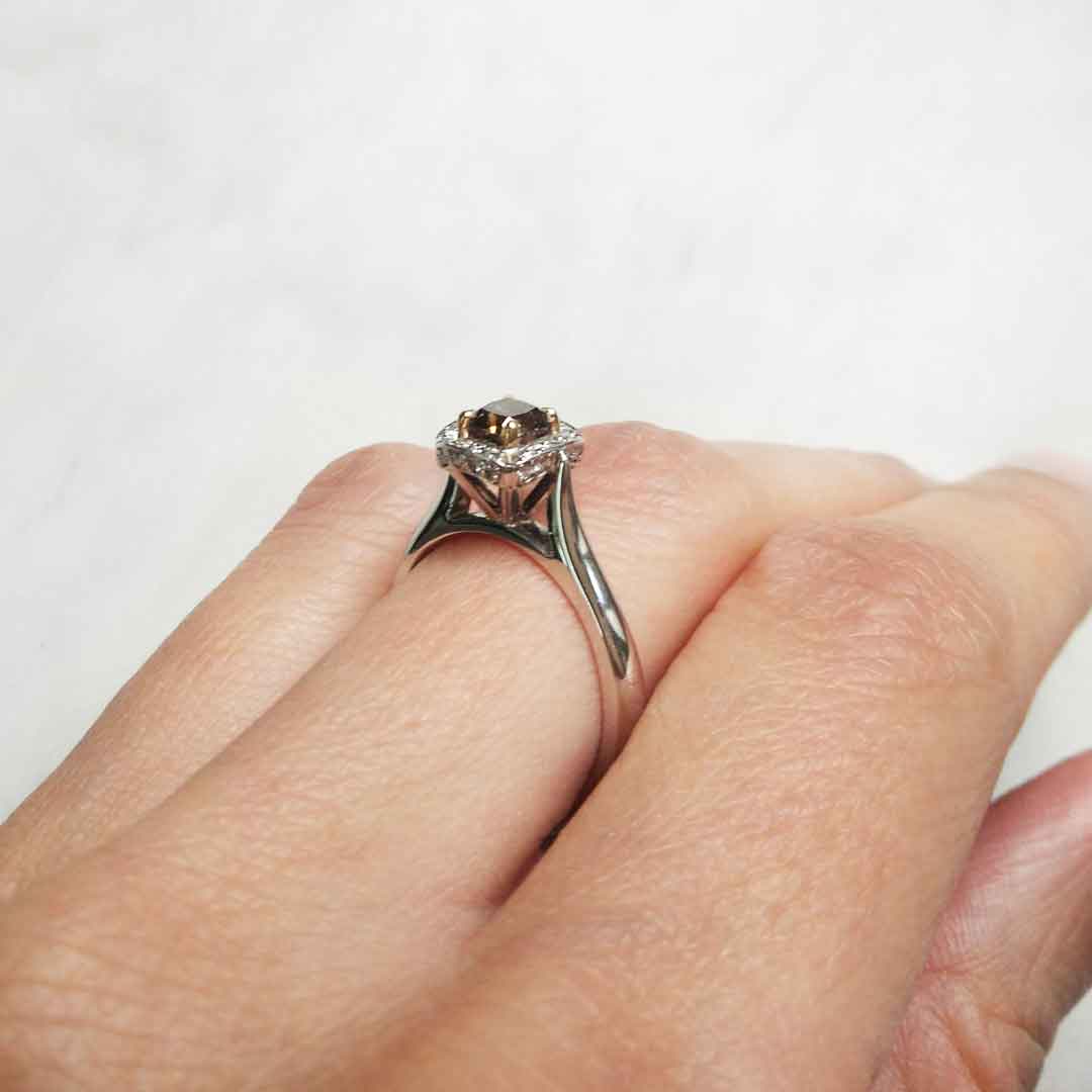 Chifley Argyle Australian Diamond Ring