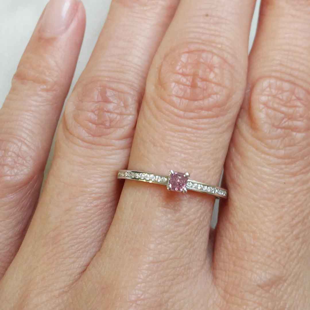 Cressida Argyle Australian Diamond Ring & Matching Band - 4PP